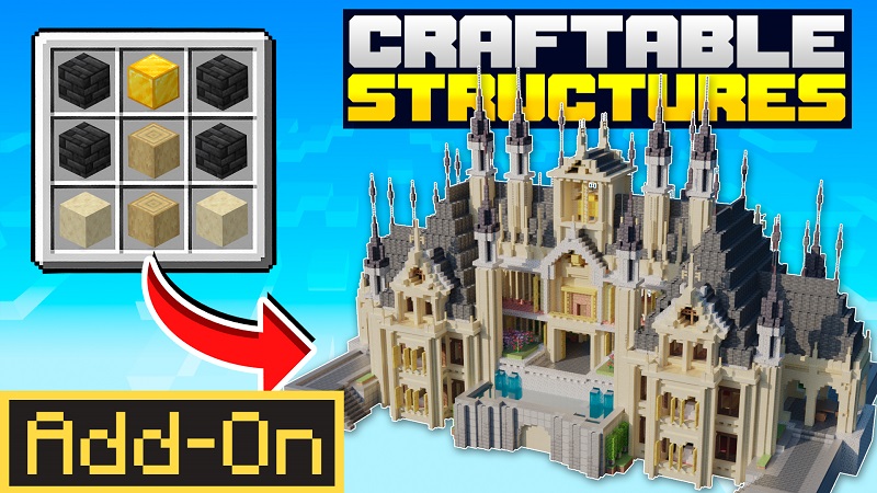 Craftable Structures Add-On